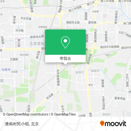 潘南村民小组地图