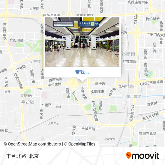 丰台北路地图