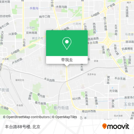 丰台路88号楼地图