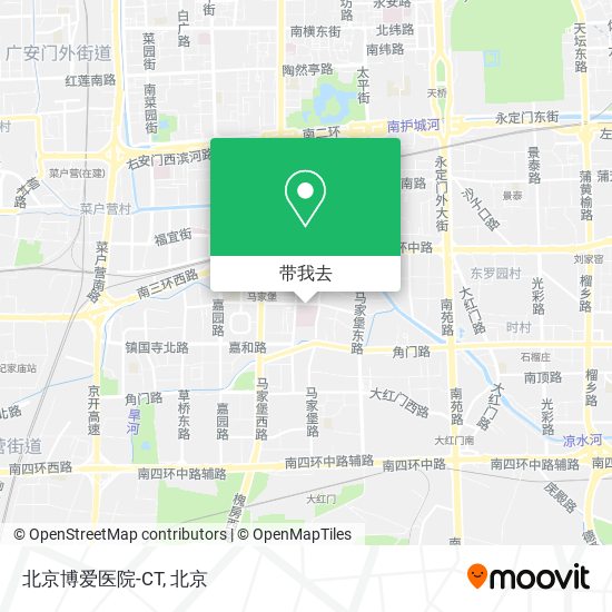北京博爱医院-CT地图