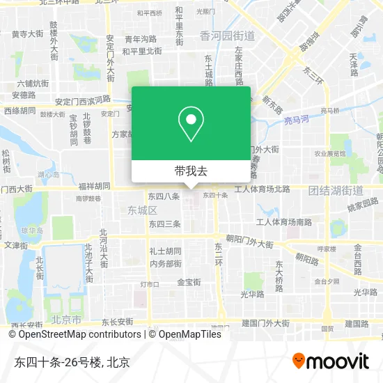 东四十条-26号楼地图