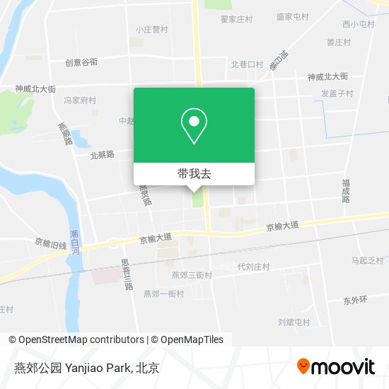 燕郊公园 Yanjiao Park地图