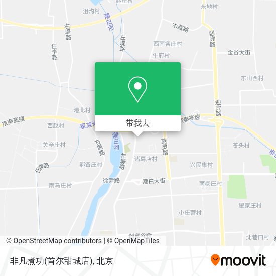 非凡煮功(首尔甜城店)地图