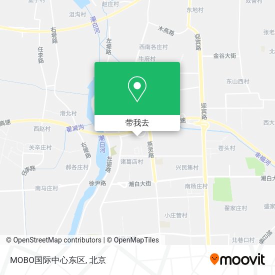 MOBO国际中心东区地图