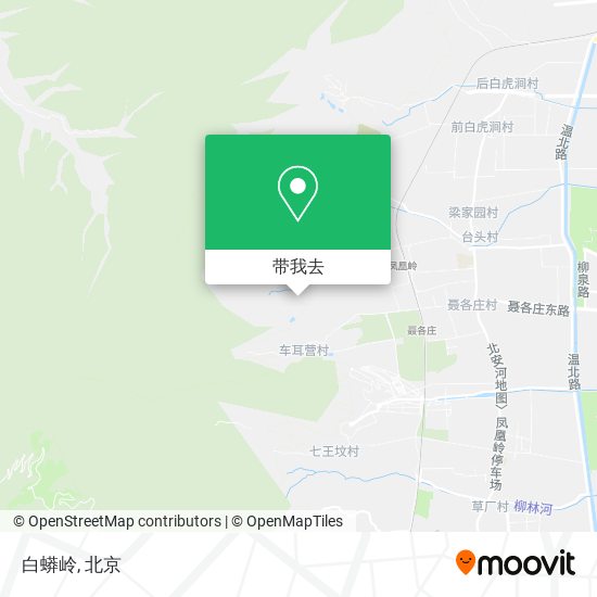 白蟒岭地图