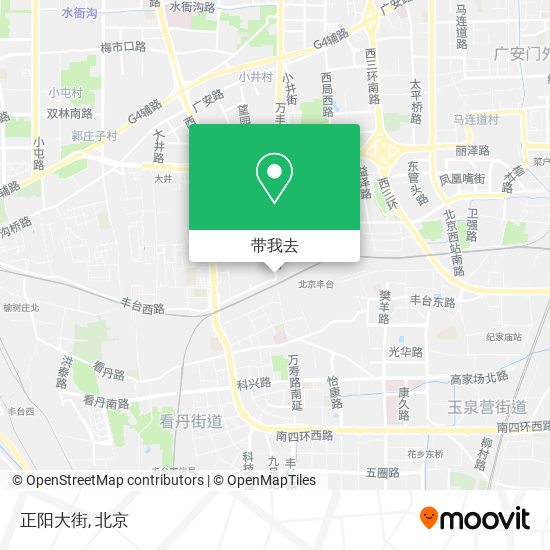 正阳大街地图