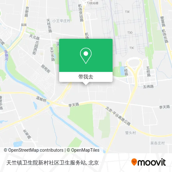 天竺镇卫生院新村社区卫生服务站地图