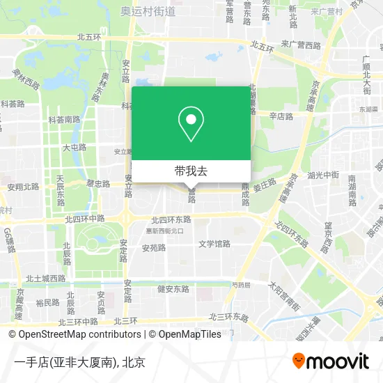 一手店(亚非大厦南)地图