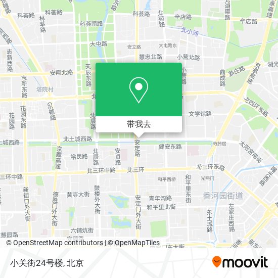 小关街24号楼地图