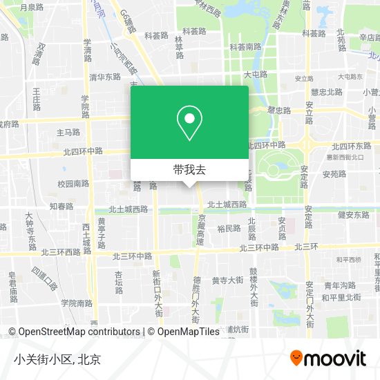 小关街小区地图