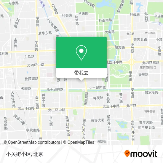 小关街小区地图
