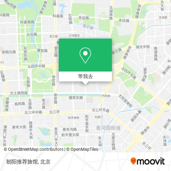 朝阳推荐旅馆地图