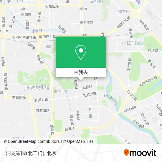润龙家园(北二门)地图