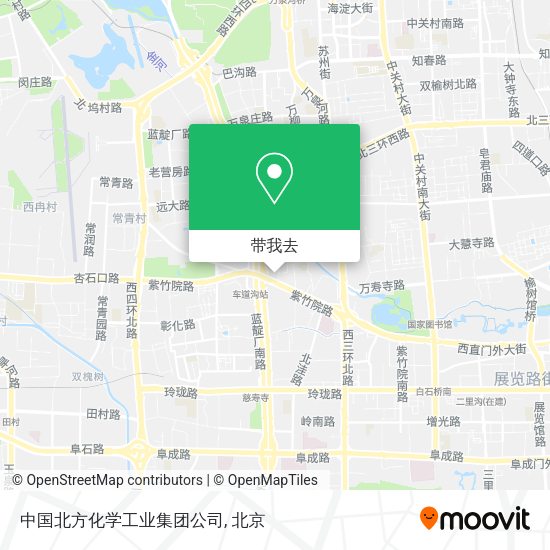 中国北方化学工业集团公司地图