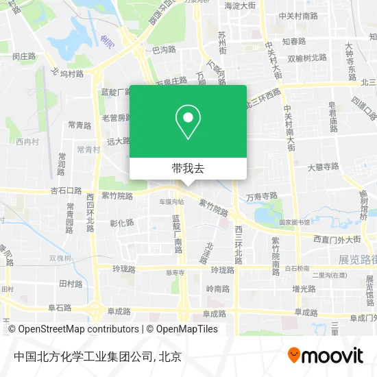 中国北方化学工业集团公司地图