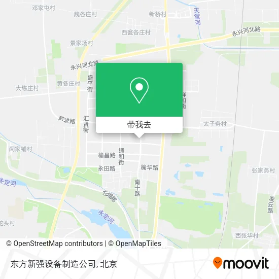 东方新强设备制造公司地图