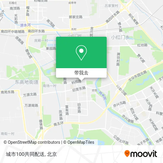 城市100共同配送地图