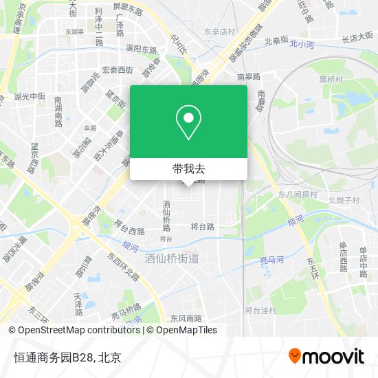 恒通商务园B28地图