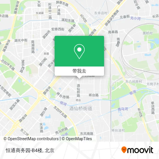 恒通商务园-B4楼地图