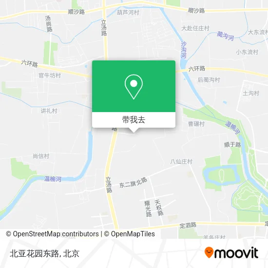 北亚花园东路地图