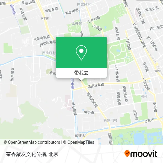茶香聚友文化传播地图