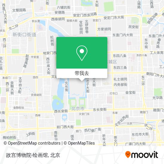 故宫博物院-绘画馆地图
