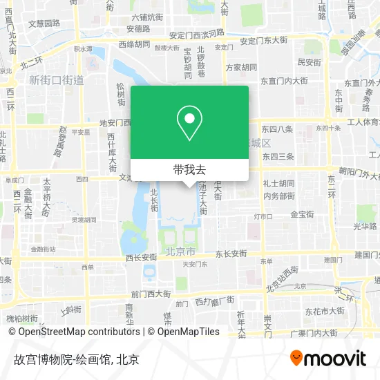 故宫博物院-绘画馆地图