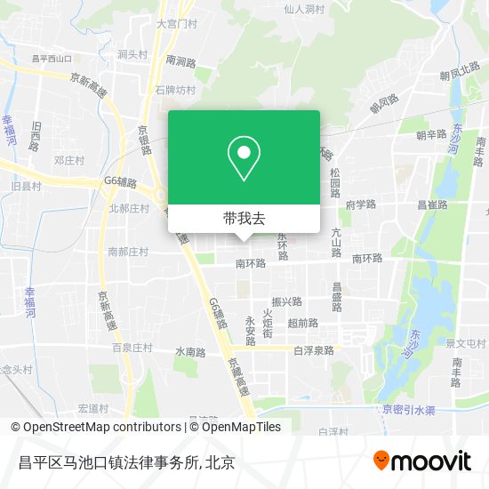 昌平区马池口镇法律事务所地图