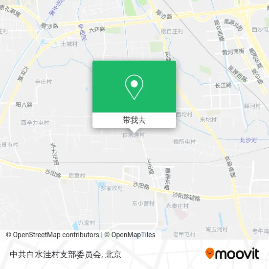 中共白水洼村支部委员会地图