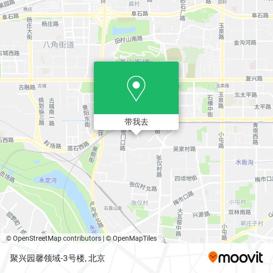 聚兴园馨领域-3号楼地图