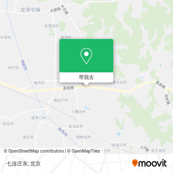 七连庄东地图