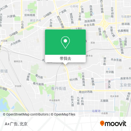 A+广告地图