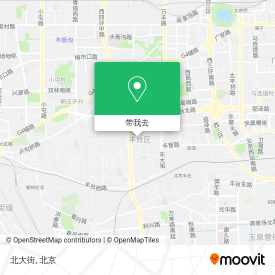 北大街地图