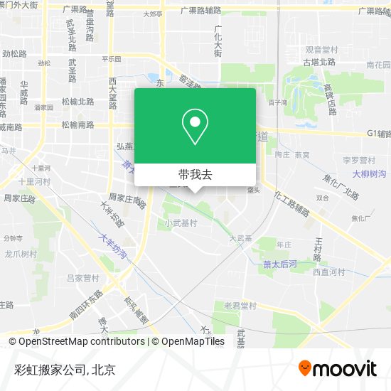 彩虹搬家公司地图