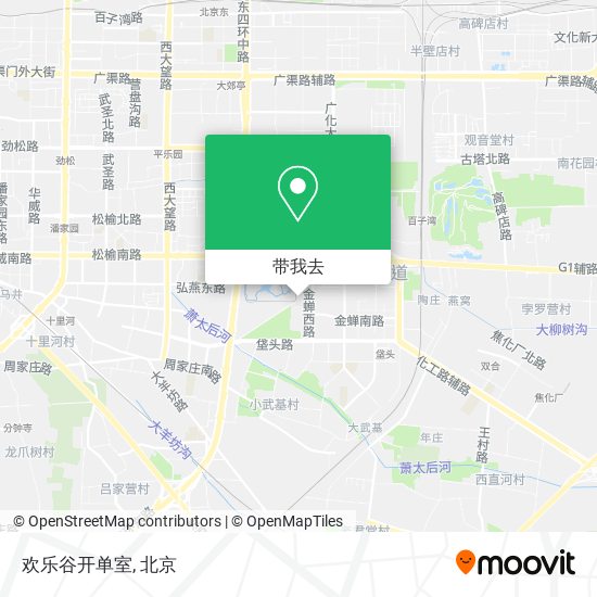 欢乐谷开单室地图