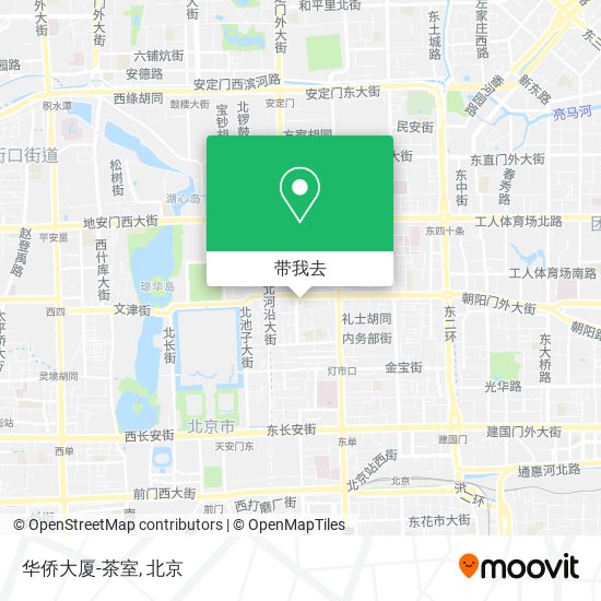 华侨大厦-茶室地图