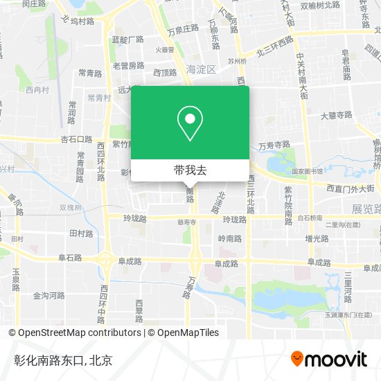 彰化南路东口地图