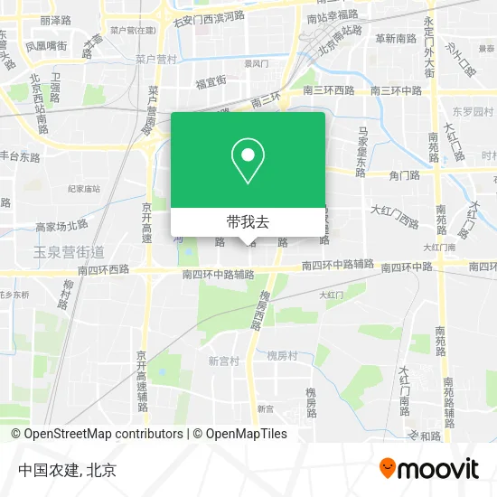 中国农建地图