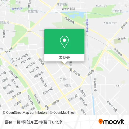 嘉创一路/科创东五街(路口)地图
