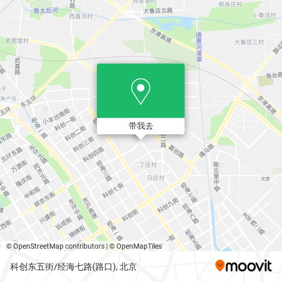 科创东五街/经海七路(路口)地图