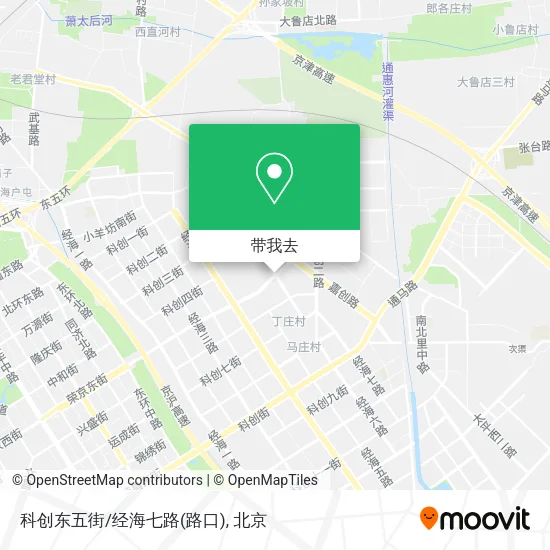 科创东五街/经海七路(路口)地图