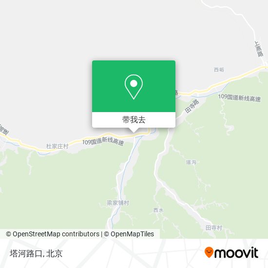塔河路口地图