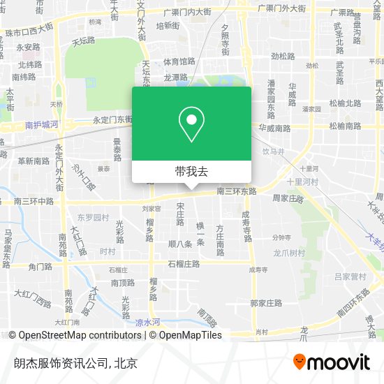 朗杰服饰资讯公司地图