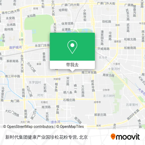 新时代集团健康产业国珍松花粉专营地图