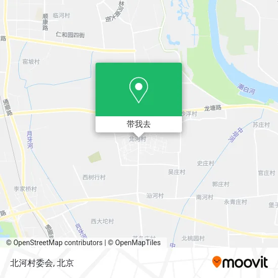 北河村委会地图
