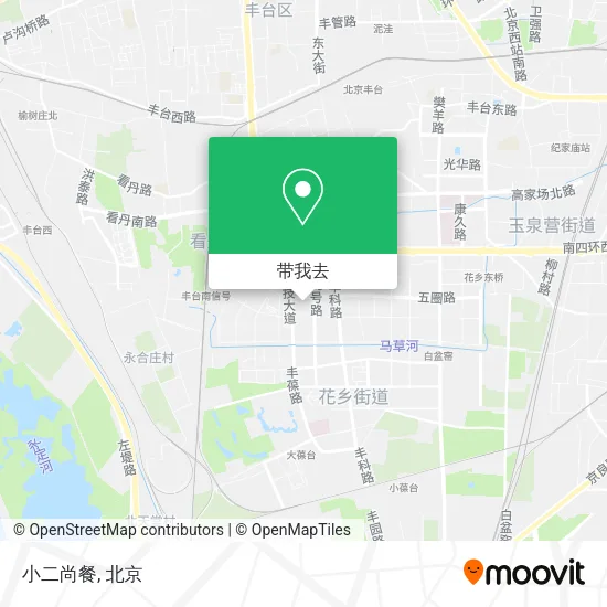 小二尚餐地图
