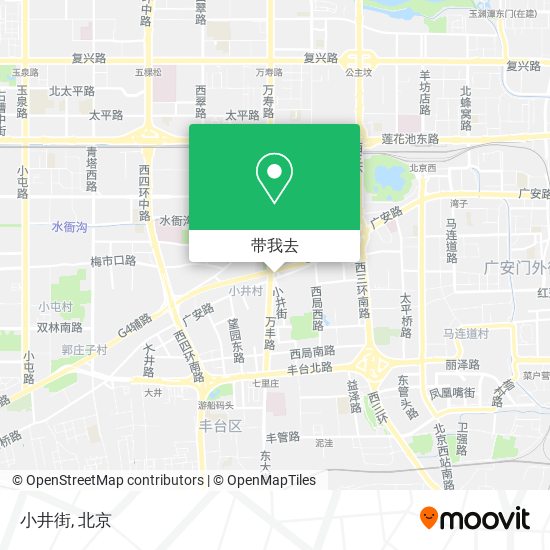 小井街地图