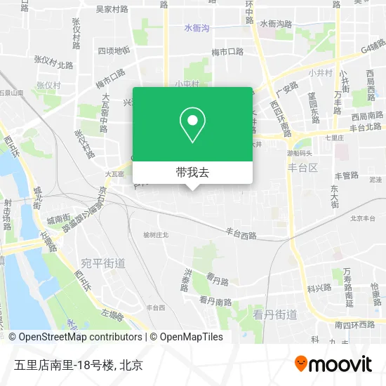 五里店南里-18号楼地图