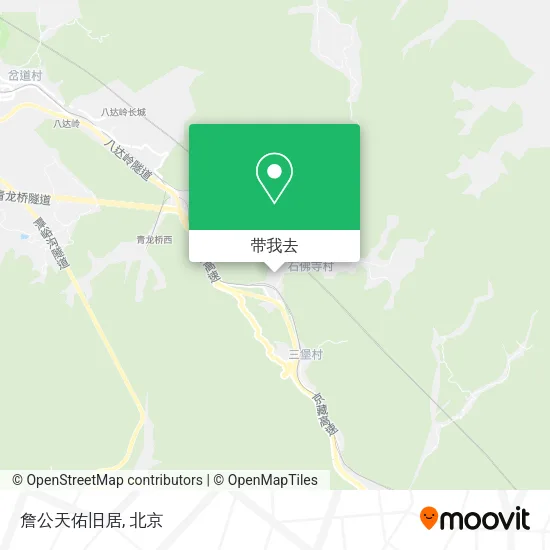 詹公天佑旧居地图