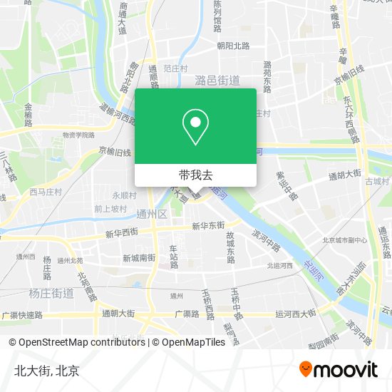 北大街地图